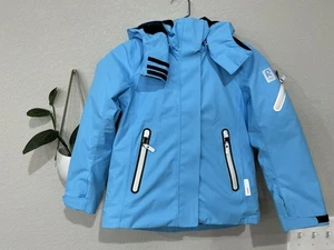 ReimaTec Jacket Reima Waterproof Winter Parka Unisex 7y Blue White - Picture 1 of 9