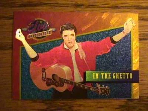 ELVIS PRESLEY ~ BONUS FOIL CARD ~ IN THE GHETTO No. 25 - Bild 1 von 2