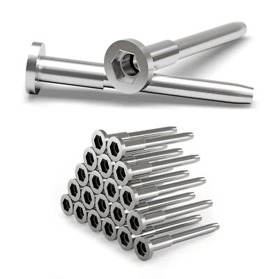 CCJH 1/8"Invisible Cable Railing Kit,Stainless Steel Invisible Cable Railing Hardware