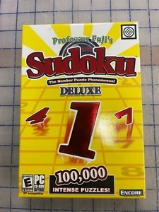 Professor Fuji's Sudoku Deluxe: Puzzle Phenomenom PC Game by Encore - Picture 1 of 2