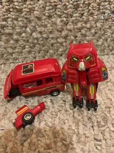 Transformers G1 IRONHIDE Autobot Van Hasbro Takara 1984 Japan hoot owl lot - Picture 1 of 4