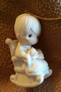 Precious Moment ORNAMENT 1983 "The Purr-fect GRANDMA"#E-0516 - Picture 1 of 6