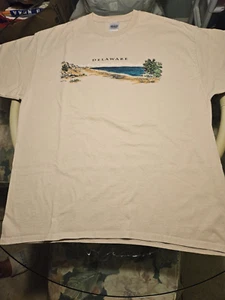 Delaware Beige T-Shirt XL brand new never worn - Picture 1 of 1