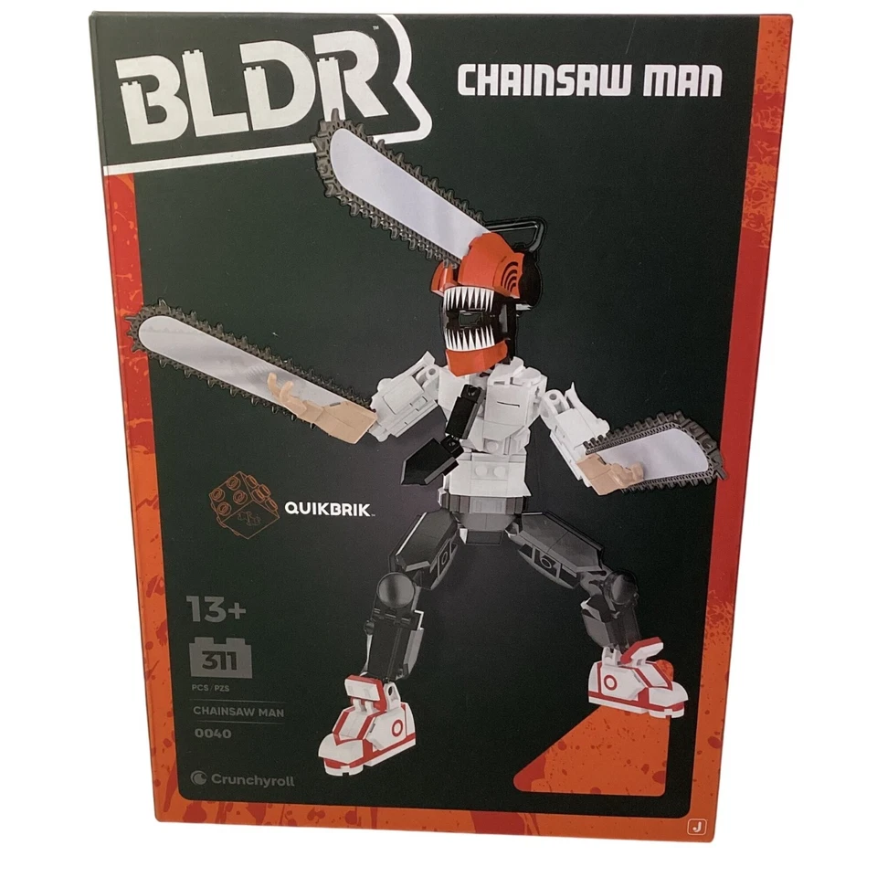 BLDR 0040 Chainsaw Man Quickbrik 311pcs Buildable Action Figure