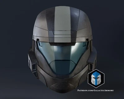 Raw DIY Helmet Accessory for Halo 3 ODST Costume | Scale to Fit - Image 1 of 4