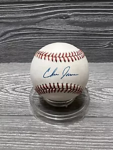 Chris James signed Autogramm Baseball mit Halter Padres Phillies MLB - Bild 1 von 11