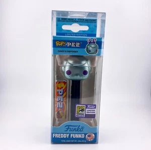 Metallic Freddy Funko PoP PEZ - 2023 SDCC Exclusive - Official Sticker - Bild 1 von 11