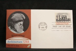 USPS FDC #1930 1981 18c Palace of the Arts American Architecture Spectrum ST611 - Picture 1 of 3
