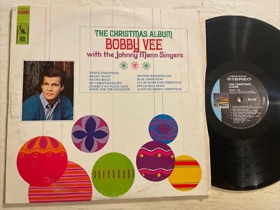 Bobby Vee With The Johnny Mann Singers The Christmas Album LP Sunset Holiday EX! - Image 1 of 4