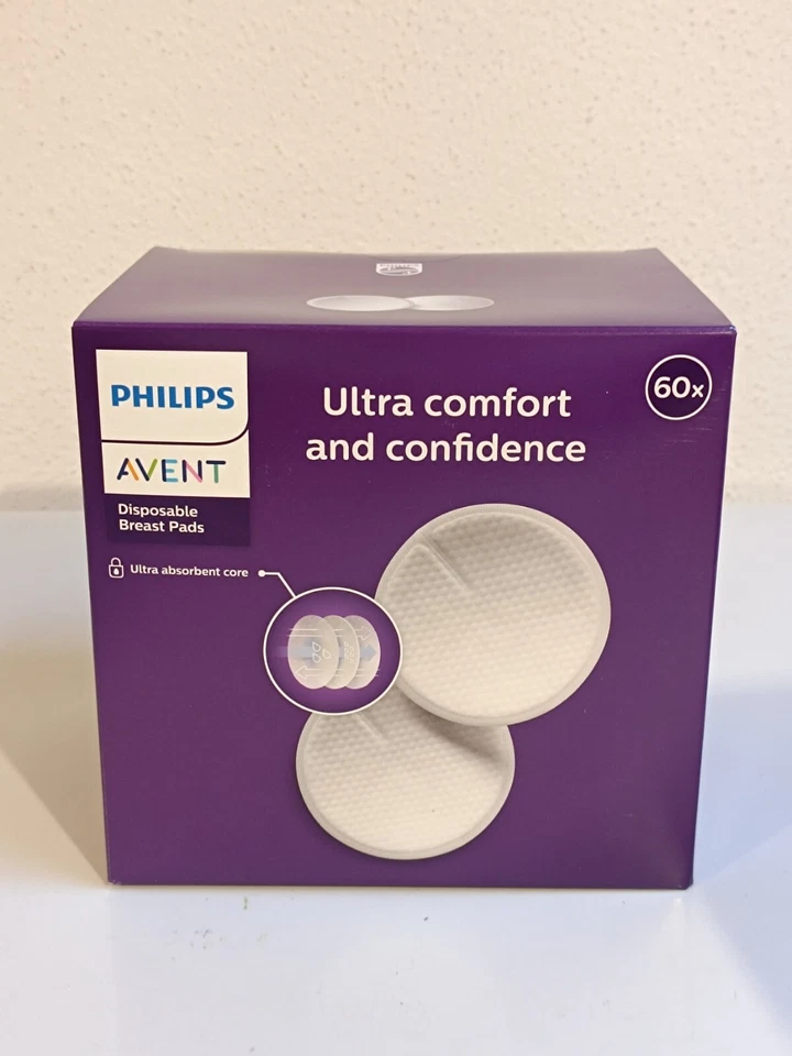 Philips Avent Einweg-Stilleinlagen, Ultra-Komfort SCF254/61 (60er Pack) - Bild 1 von 4