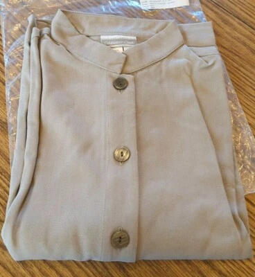 Chaqueta corta Coldwater Creek kimono ligera natural nueva en caja para mujer talla M Foto 1 de 4