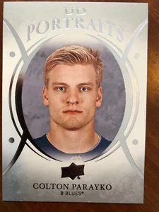 18-19 UD Series 1 UD Portraits #P-20 Colton Parayko - Picture 1 of 2