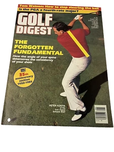 GOLF DIGEST MAGAZINE AUGUST 1985 VOL. 36 No. 8 THE FORGOTTEN FUNDAMENTAL - Picture 1 of 17