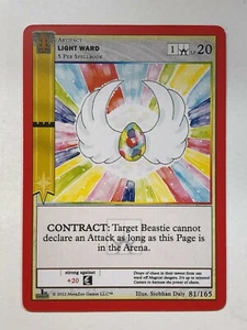 MetaZoo Wilderness First Edition Light Ward 81 NM/M - Picture 1 of 1
