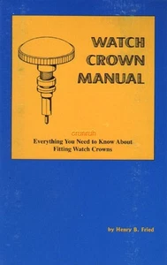 Watch Crown Manual Everything You Need Know about Fitting Watch Crowns by Fried - Foto 1 di 3