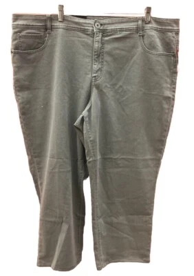 Size 22 NWT Style & Company Grey Denim Jeans Slim Leg 5 Pocket Belt Loops - Image 1 of 4