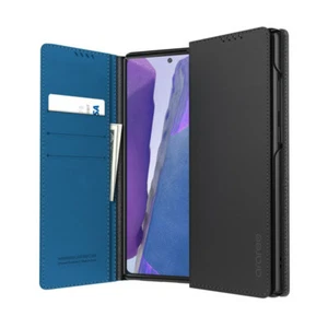 Samsung Galaxy Note20 20Ultra Handmade Leather Flip Cover Case Araree Korea - Picture 1 of 11