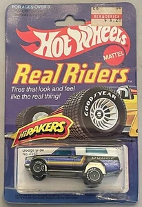 1982 Hot Wheels Real Riders Blue DODGE D-50 HiRakers Grey Hubs - Picture 1 of 4