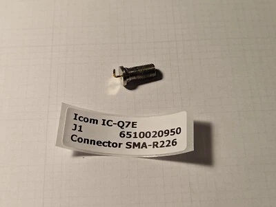 Icom IC-Q7E SMA Connector J1 6510020950 Connector SMA-R226 - Bild 1 von 2