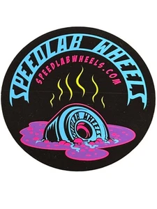 SPEEDLAB WHEELS Skateboard STICKER/DECAL 3.8“ - Picture 1 of 3