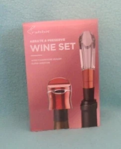 Rabbit Aerate and Preserve Wine Set - New! - Picture 1 of 1