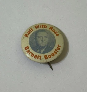 RARE 1959 Ross BARNETT BOOSTER Governor Campaign PICTURE Button MISSIPPI - Bild 1 von 3