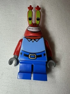 Lego Spongebob Mr Krabs Grinning Minifigure bob023 3833 Krusty Krabs Adventure - Picture 1 of 1