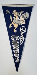 Vintage 60s Dallas Cowboys Pennant Great Condition Full Size - Imagen 1 de 10