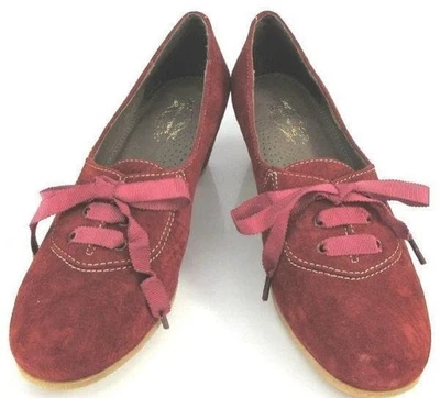 Zapatos de salón para mujer Hush Puppies 23,5 cm rojo repelente al agua gamuza como nuevos envío gratuito Foto 1 de 4