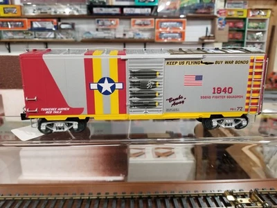 LIONEL METCA 2501440 P51 MUSTANG RED TAIL PS1 BC 100 MADE SEALED BOX MINT - Image 1 of 4