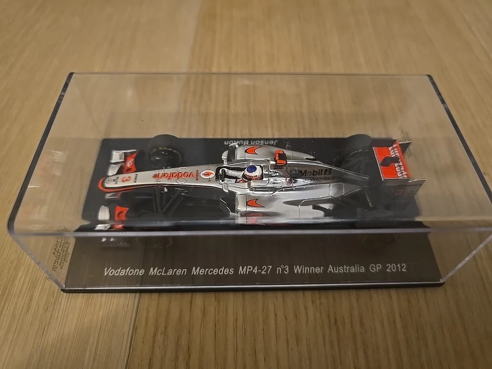 Spark 1:43 - Jenson Button - Mclaren Mp4-27 Winner Australia Gp 2012 - Image 1 of 1