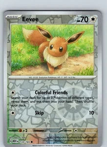 Eevee 133/165 2023 SV 151 Reverse Holo Common - Picture 1 of 3