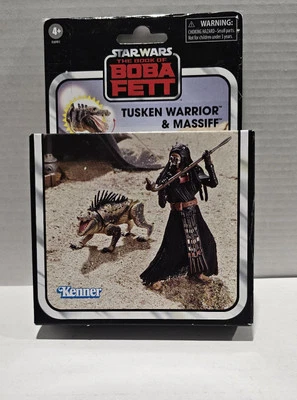 Винтажная коллекция Tusken Warrior & Massiff Star Wars Kenner - Изображение 1 из 4