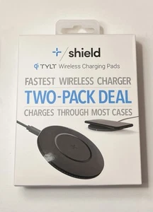 New Tylt Wireless Charger 2 Pack 10W Wireless Charging Pads - Picture 1 of 6