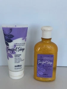 Vintage Bath & Body Tranquil Sleep Massage Lotion & Bodylotion ~ ISTZUSTAND - Bild 1 von 4