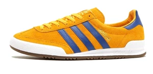 Adidas Jeans Originales Hombres Zapatos Entrenadores Reino Unido Talla 7 - 12 IE6992 DORADO/AZUL - Imagen 1 de 8