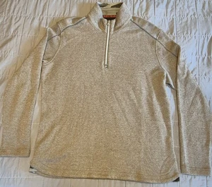Robert Graham Pullover Sweater Mens Medium Half Zip Classic Fit Casual Lightweig - Picture 1 of 10