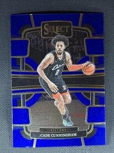 2023-24 Panini Select #26 Cade Cunningham Blue (Retail Base) Detroit Pistons - Picture 1 of 2