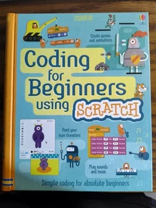 Usborne Coding For Beginners Using Scratch, Children's Book - Picture 1 of 2