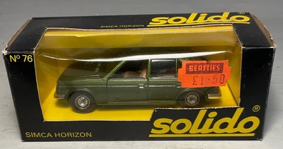 Solido France Simca Horizon No 76 Green Diecast Model In Original Box - Image 1 of 4