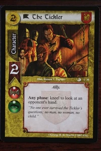 Juego de Tronos CCG - "The Tickler" #U 38 - Imagen 1 de 1