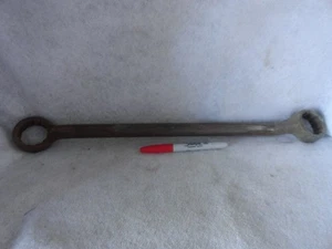 VINTAGE P & C DOUBLE BOX END OFFSET WRENCH: 1 1/2 & 1 7/16, WF-89 - Picture 1 of 7