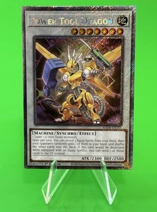 Yu-Gi-Oh Quarter Century Stampede Power Tool Dragon PSR RA04-EN135 NM!!! - Picture 1 of 3