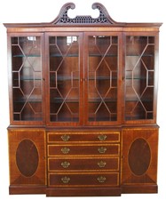 Mahogany Display Cabinet Products For Sale Ebay