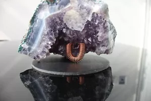Sacred Cubit Mini Feedback Loop Pendant Polished Copper EMF Tensor Ring 144mhz - Picture 1 of 3