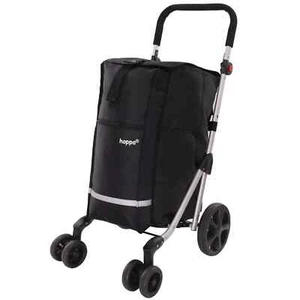 Shopping Trolley/Cart Freezer Section Light Foldable 6 Wheels XXL 74.4L Hoppa UK - Picture 1 of 9