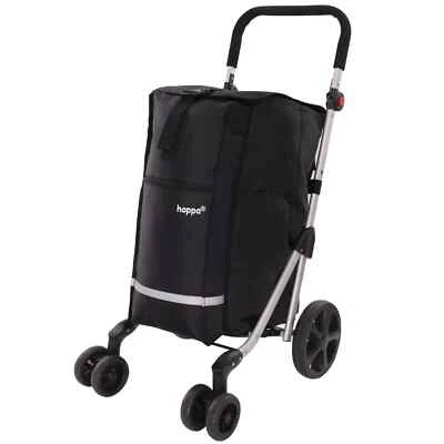 Shopping Trolley/Cart Freezer Section Light Foldable 6 Wheels XXL 74.4L Hoppa UK - Image 1 of 4