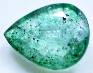 5.55 Ct Natural Green Colombian Emerald Muzo GGL Certified Treated Gemstone - Picture 1 of 4
