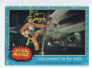1977 Topps Star Wars #47 Luke se prepara para la batalla - Imagen 1 de 1
