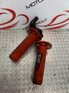 PIT BIKE THROTTLE HOUSING AND GRIPS MBD PIT BIKE LOW MILES BREAKING - Bild 1 von 6